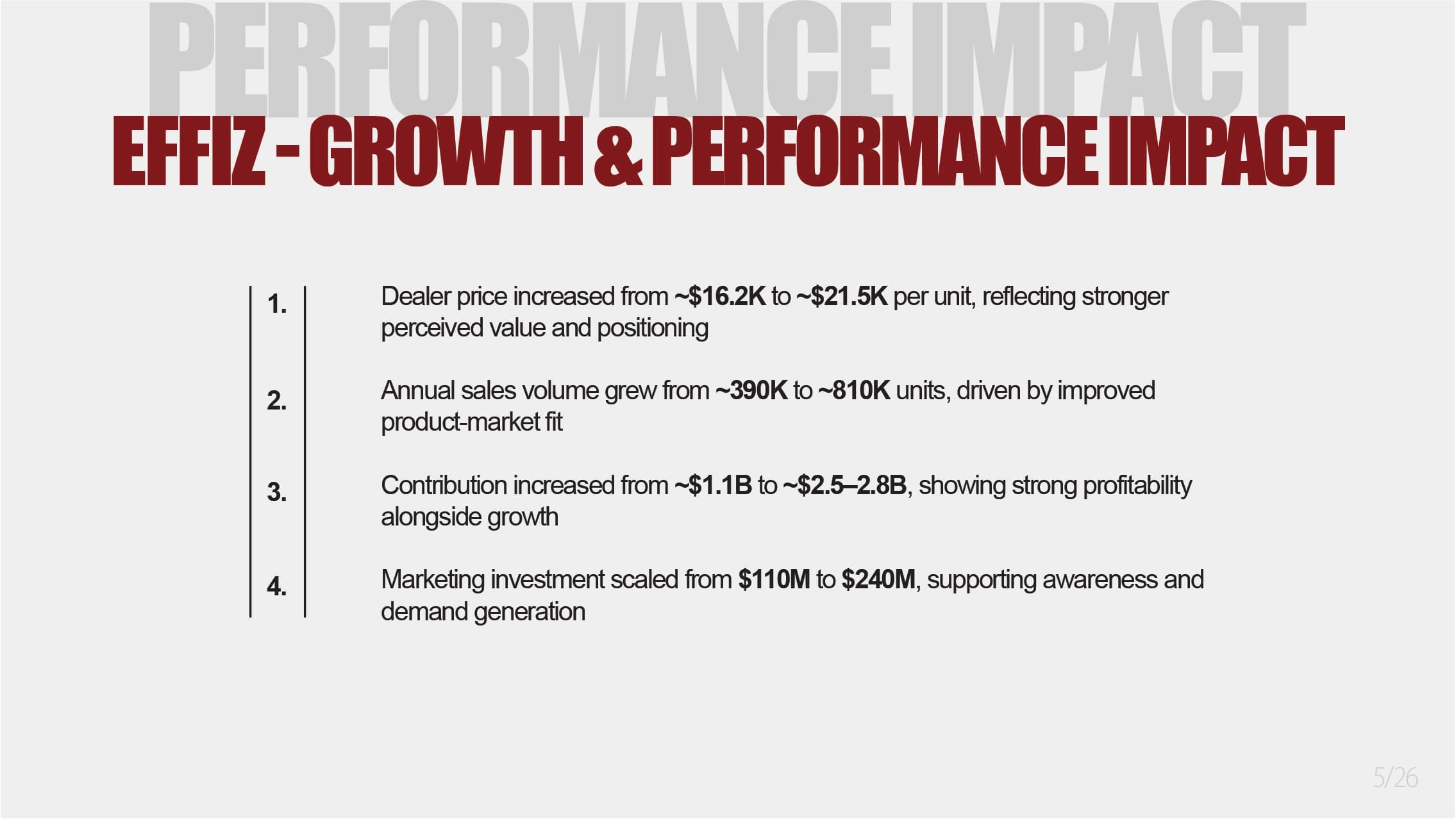 Firm E project slide 3